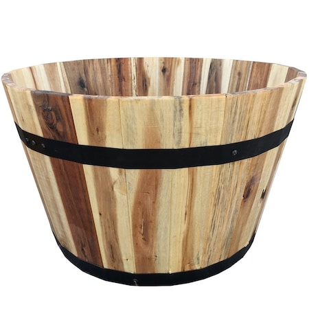 Avera Products Avera Products 12 in. H X 21 in. W X 21 in. D Wood Traditional Planter Natural AWP304210